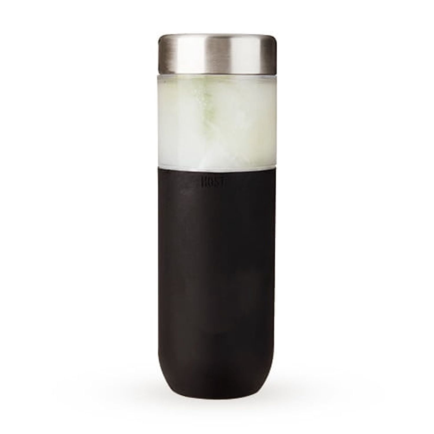 Host FREEZE Double Walled Water Bottle, Freezer Cooling Tumbler, 20oz Black
