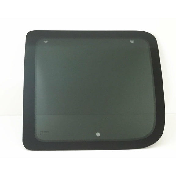 Privacy Movable Passenger Right Side Front Hinged Body Side Door Window Door Glass Compatible with Ford Econoline 1992-2016 Models