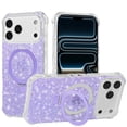 thumbnail image 1 of Funda Casehas para iPhone 17 Pro 6.3" Magnética Transparente con Brillantina, 1 of 7