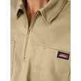 thumbnail image 4 of Men's Genuine Dickies 1/4 Zip Short Sleeve Workwear Shirt, 4 of 6