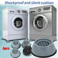 thumbnail image 2 of 4pcs Plastic Anti-vibration Pads Washing Machine Feet Pads Universal Anti-slip Shockproof Pads Hy, 2 of 5
