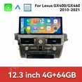 thumbnail image 2 of ZWNAV 12.3 inch car radio player for Lexus GX400/GX460 2010-2021 Android head unit IPS touch screen car GPS navigation multimedia player, 2 of 11
