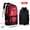 Red, variant on LSLJS Lunch Bag For Women & Men Bento Lunch Box Travel Backpack For Mountaineering, Large Backpack Men's Large Travel Backpack Mountaineering Outdoor Large Capacity Luggage Backpack For Office School