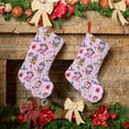 thumbnail image 6 of Picia Christmas Unicorns for 18in Christmas Stockings, Xmas Stocking for Kids, Holiday and Family Stocking for Fireplace or Party Decoration, 6 of 7