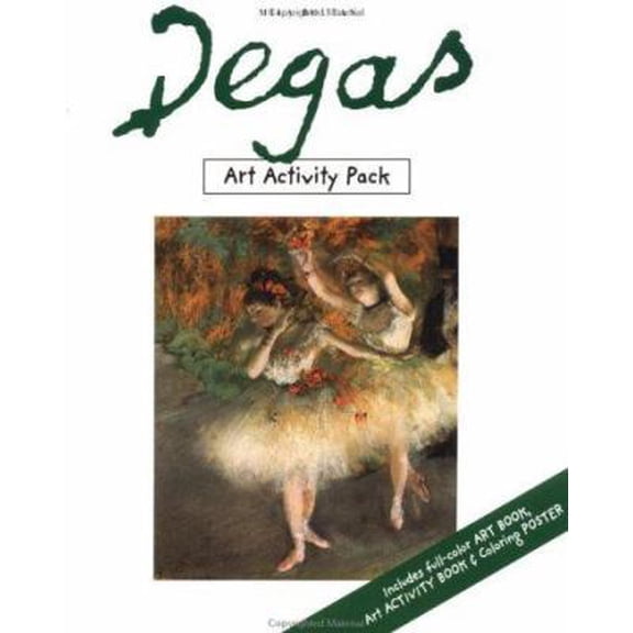Pre-Owned Art Activity Pack: Degas (Art Activity Packs) (Paperback) 0811816885 9780811816885