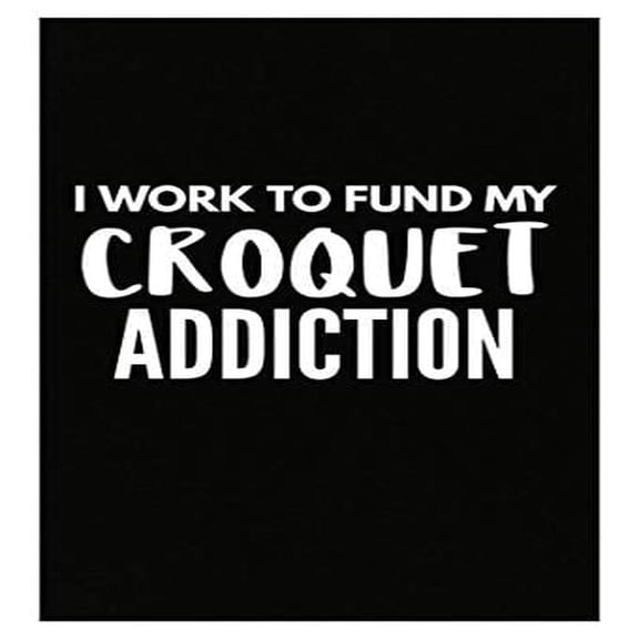 Funny Croquet Poster - Wall Decor for Sports Enthusiasts Gift