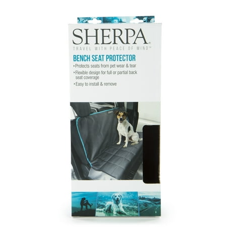 Sherpa? Car Back Seat Cover, Gray - Walmart.com