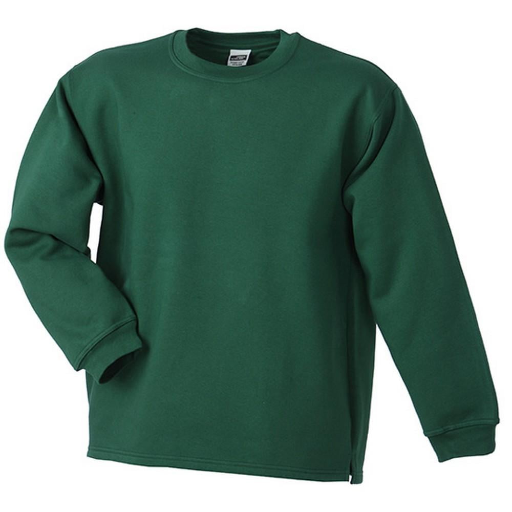 open hem sweatshirt