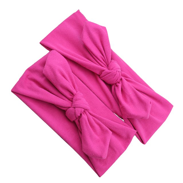 Diademas de Turbante Elástico Elástico para de 2 Piezas Rosa Colcomx Mujeres Hairband