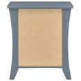 thumbnail image 5 of Grey Nightstand with 2 Drawers and Open Shelving, 5 of 8