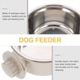 thumbnail image 5 of Toyandona Steel Dog Bowls Pet Supplies Daily Use 1Pack, 5 of 6