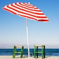 thumbnail image 1 of FESTFENDS Portable Umbrella Stand Stainless Steel Ground Spike 1Set for Beach Umbrella, 1 of 6