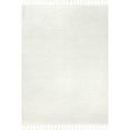 thumbnail image 5 of nuLOOM Alafia High-Low Geometric Tasseled Area Rug, 8' 10" x 12', Alafia Off-white, 5 of 9