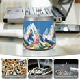 thumbnail image 6 of Yayeee Ashtray with Lid for Cigarette Smokeless Stainless Steel Home Ash Holder, Abstract Snow Mountain, 6 of 7