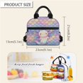 thumbnail image 6 of Jeiento Cute Axolotl Backpack for School Girls 10-12 Kids Backpacks with Lunch Box and Pencil Case Water Bottle Holder Fish Scale 4Pcs/Set Middle School Bag Primary Students Bookbag Satchel, 6 of 7