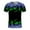 Green, variant on Mens Short Sleeves T Shirt Big and Tall Casual Crew Neck Flame Printing Fitness Sports Tops Summer Breathable Shirt