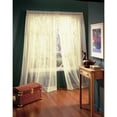 thumbnail image 5 of Rhythm Rod Pocket European Style High Curtain Voile 54" x 63" in Eggshell, 5 of 5