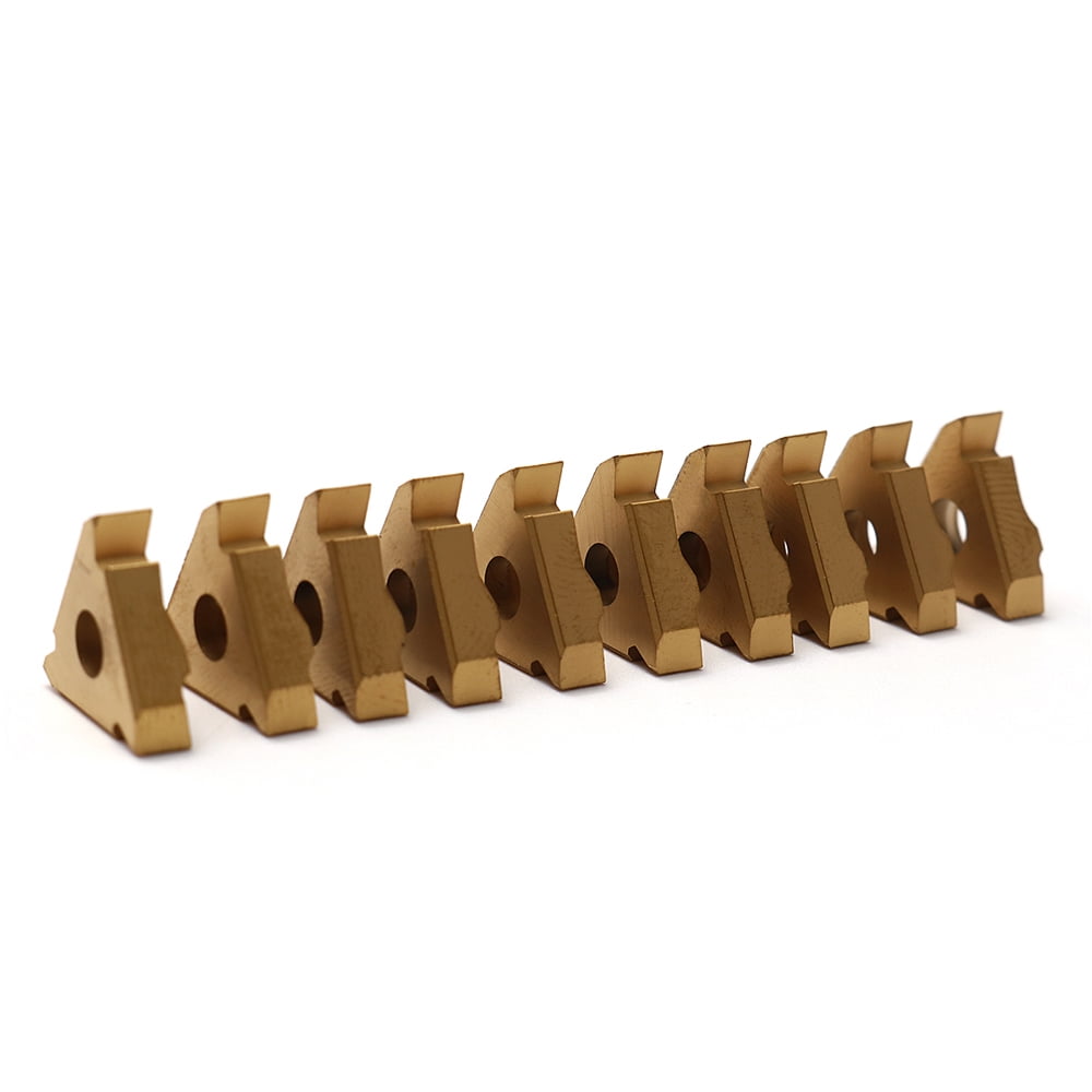10pcs 16IR AG60 Inserts Lathe CNC Carbide Thread Cutting Turning Tool Replace
