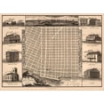 thumbnail image 2 of Goodwin 18x15 White Modern Wood Framed Museum Art Print Titled - Mobile Alabama - Goodwin 1824, 2 of 4