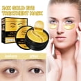 thumbnail image 2 of YABCSAZ Patchs sous les Yeux Masque Doré pour Cernes et Poches et Rides avec Soulage la Pression et Réduit les Rides Revitalise 10ml en Liquidation, Cadeaux pour Femmes, 2 of 6