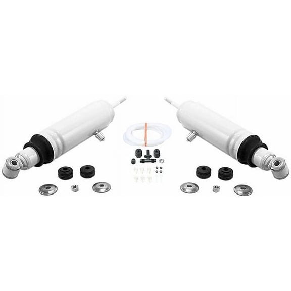 Rear Air Suspension Shock - Compatible with 1992 - 2002 Ford E-150 Econoline Club Wagon 1993 1994 1995 1996 1997 1998 1999 2000 2001