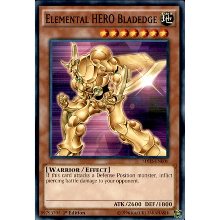 YuGiOh HERO Strike Structure Deck Elemental HERO Bladedge (Best Elemental Hero Deck)