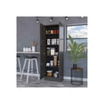 thumbnail image 4 of FM FURNITURE Virginia Double Door Storage Cabinet, Five Shelves, 4 of 6