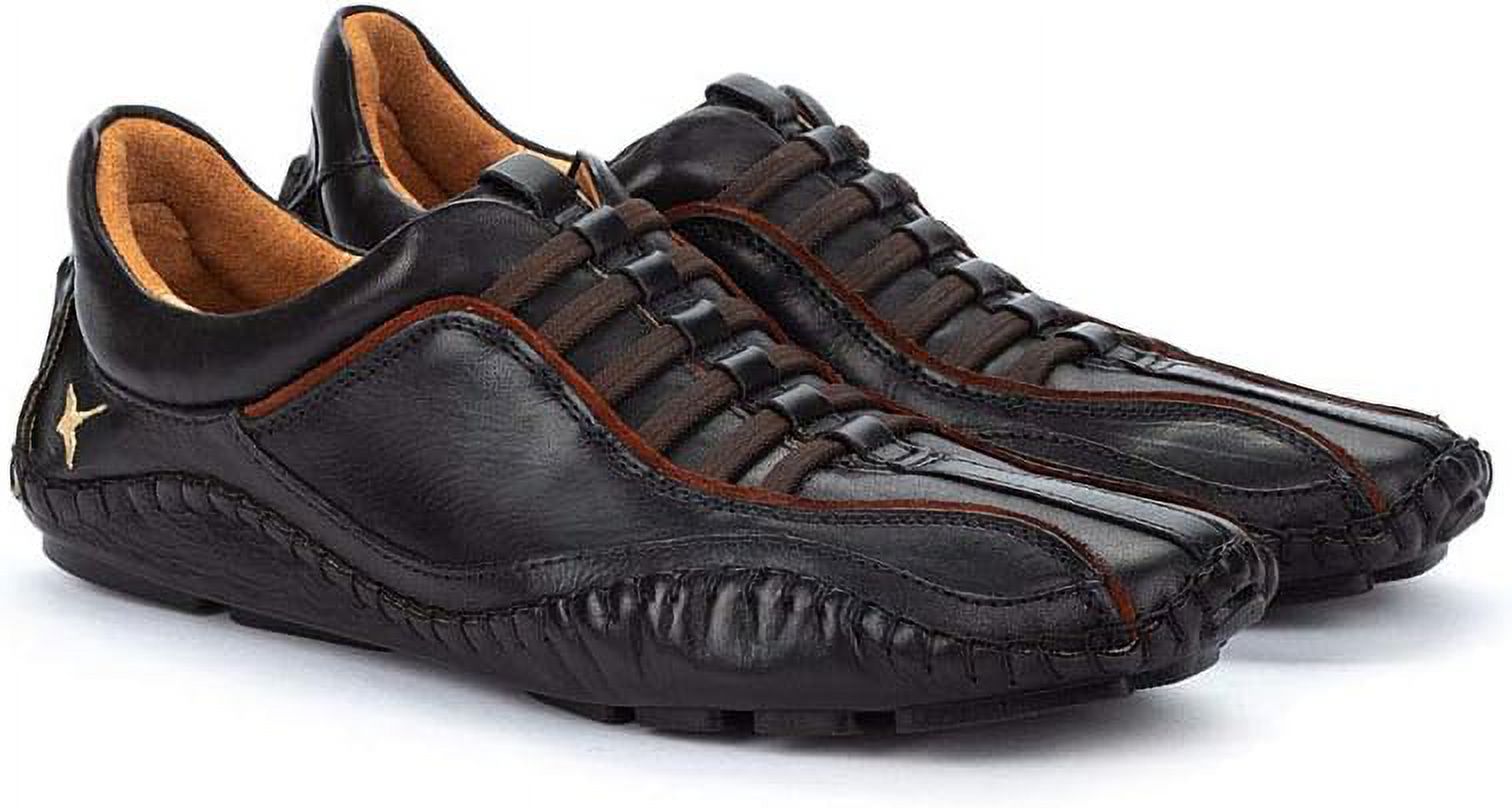 PIKOLINOS Leather Sneakers Fuencarral 15A Black - image 5 of 8