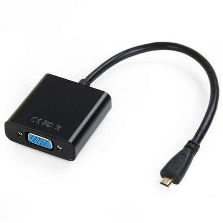 axGear MicroHDMI to VGA Converter Micro HDMI Adapter Male Female with Audio | Canada