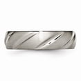 thumbnail image 4 of Titanium Swirl Design 6mm Satin Band, 4 of 8