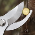 thumbnail image 4 of Qocolhg Garden Pruning Shears Stainless Steel Blades, Handheld Scissors Set, Heavy Duty Garden Bypass Pruning Shears,Tree Trimmers Secateurs, Hand Pruner, 4 of 9