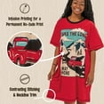 thumbnail image 5 of LazyOne Nightshirts for Women, Truck Designs Sleepshirt, Christmas tree (Take The Long Way, XXL), 5 of 6