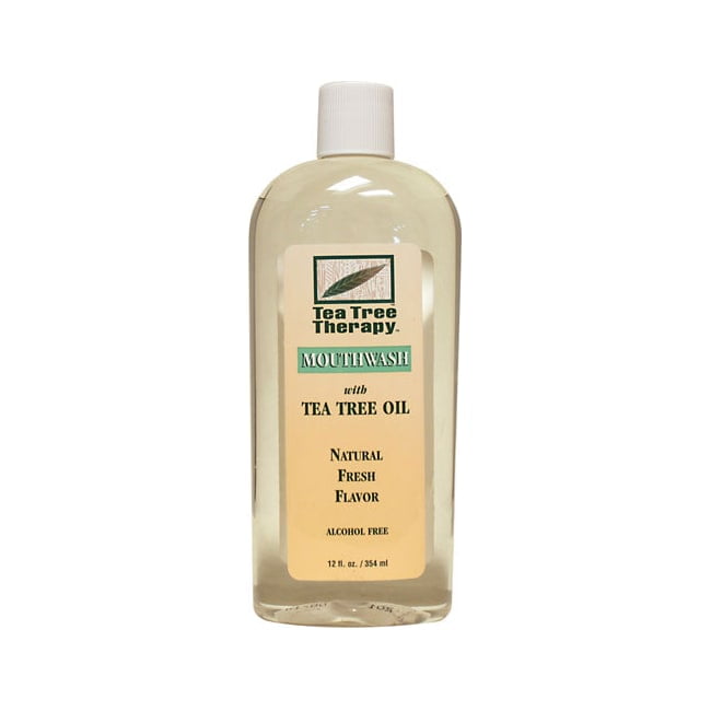 Tea Tree Therapy Mouthwash with Tea Tree Oil 12 fl oz Liq