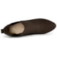 thumbnail image 5 of Botines De Chelsea Punta Redonda Tacones Gruesos Para Mujer Café 40, 5 of 7