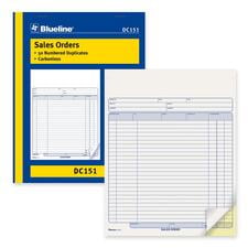 Blueline BLIDC151 Sales Book