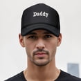 thumbnail image 4 of Daddy Hat Print Summer Mesh Baseball Cap for Men,Made In USA,Adjustable Breathable Caps Women Men's Hat Casual Trucker Hat, 4 of 8
