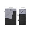 thumbnail image 3 of Riforla Double Camping Sleeping Bag for Couples: Thickened Detachable and Connectable Enjoy Outdoor Romance Camping & Hiking B, 3 of 6