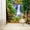WATERFALL-1911-X05, variant on IDEA4WALL 6pcs Waterfall Peel and Stick Wallpaper Removable Wall Murals Large Wall Stickers for Home Decoration, 100"x24"