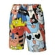 thumbnail image 4 of Fotbe Funny Cats Trajes de Baño Estampados para Hombre, Shorts de Verano de Secado Rápido, Ropa de Playa, Bañadores-Medium, 4 of 6