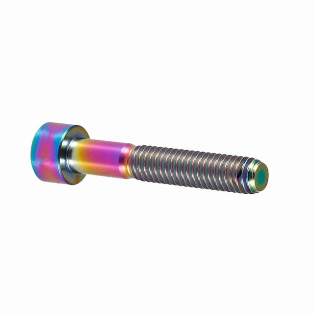 Titanium Bike Stem Bolt, 40 Sizes, Sleek Thread, Bicycle Accessory with Premium Material, M6 Thread Bolt 30/35/40/50 Long Screw