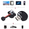 thumbnail image 1 of Stick Bass Guitar Cute USB Flash Drive Portable Data Transfer USB Stick Gift Accessories, 1 of 8