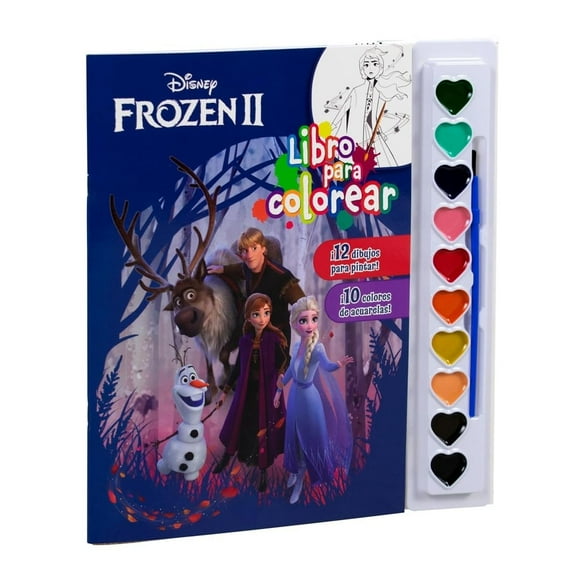 Disney: Frozen 2 (Libro para colorear) Blanco