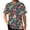 Color-1, variant on Men’s Hawaiian Shirt Short Sleeve Button Down – Flamingo Parrot Tropical Aloha Beach Shirt, Mens Summer Shirts Casual Vacation
