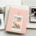 thumbnail image 5 of VONKY 68 Pockets tiny Instant Photo Album Picture Case Storage Replacement for Fujifilm Instax tiny Film 7s 8 9 7C, Pink, 5 of 5