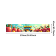thumbnail image 3 of Cute Cartoon Style Welcome to 5 Grade Banner with Bees Apples and School Bus Background Party Decorations Backdrop for Classroom Entrance First Day of School Photo Booth Props School Events, 3 of 4