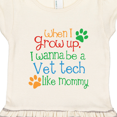 thumbnail image 3 of Inktastic Vet Tech Veterinary Technician Like Mommy Gift Toddler Girl Dress, 3 of 4