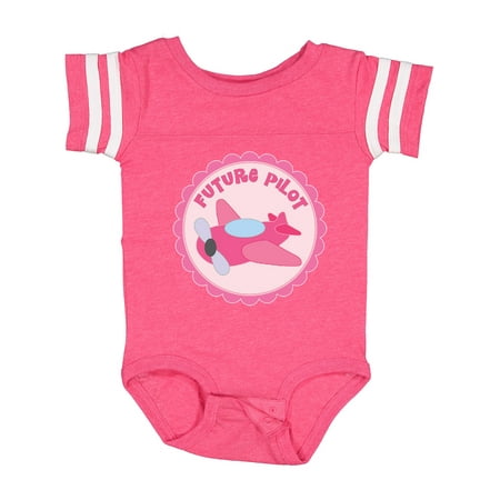 

Inktastic Future Pilot Girls Occupation Gift Baby Girl Bodysuit