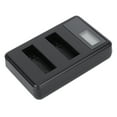 thumbnail image 2 of Battery Charger Battery Charger   With Lcd Battery Charger    For  4 SEIVI  AHDBT-401 Actions Camera Dual Slot Battery Charger With LCD Charging Display For  4, 2 of 8