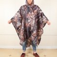 thumbnail image 2 of Capa de lluvia Sonducket para Senderismo Camping Chubasquero Picnic color Camuflaje de hoja, 2 of 6