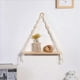 thumbnail image 3 of 2X Estante Colgante de Pared de Macramé, Estantes de Pared de Madera Estilo Bohemio con Cuentas de Madera, Estante Flotante de Granja, Estante RúStico para Plantas Colgantes, 3 of 5